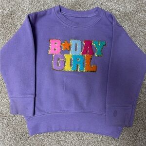 Bday Girl Sweatshirt